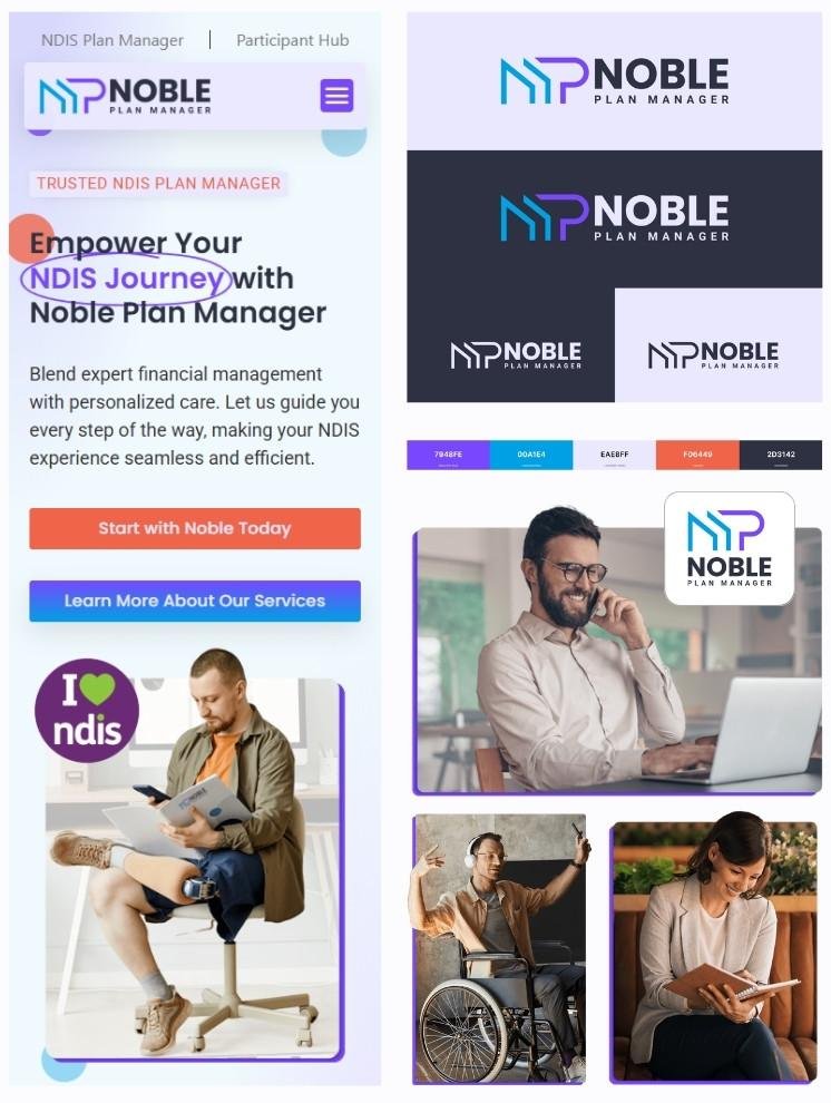 Professional NDIS website design for Australian providers. Accessible layout, clear service pages, simple enquiry paths, fast load times, easy updates.